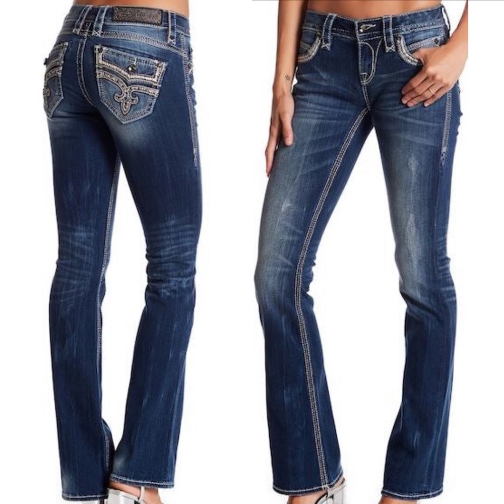 ROCK REVIVAL Ellor Slim Bootcut Jeans Sz 32